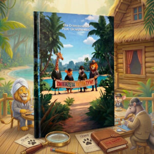 Zwierzęta Detektywi - książka z opowiadaniami dla dzieci - wydanie 3 w twardej oprawie - obrazek 1