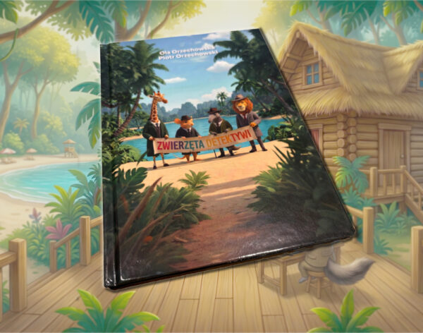 Zwierzęta Detektywi - książka z opowiadaniami dla dzieci - wydanie 3 w twardej oprawie